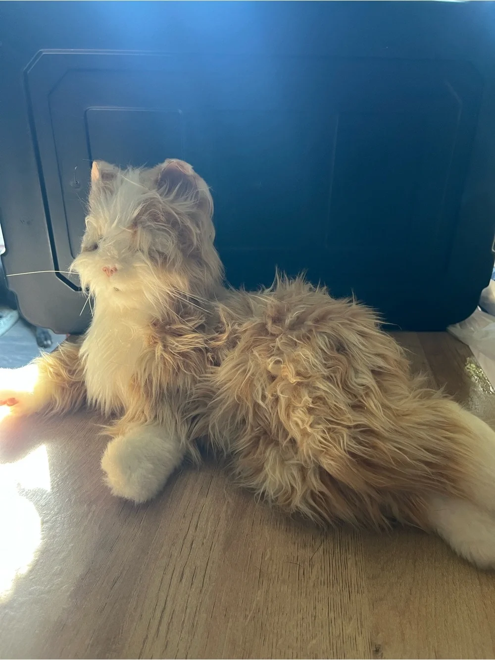 Joy For All Animatronic Interactive Tabby Cat Kitty Comfort Companion Works!